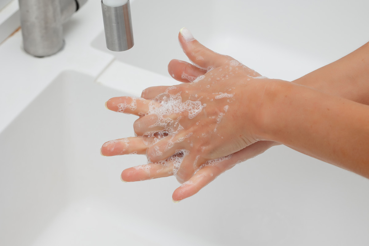 правильно мити руки