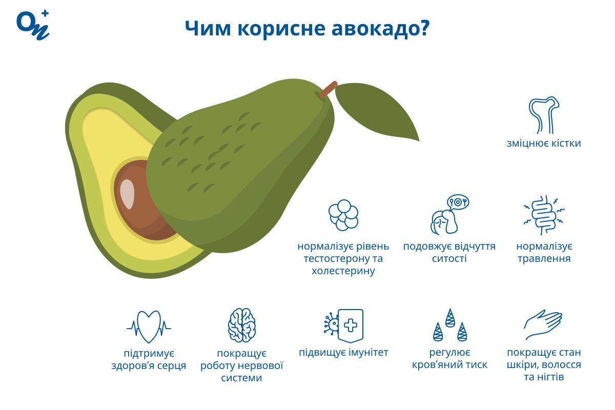 Чим корисне авокадо?