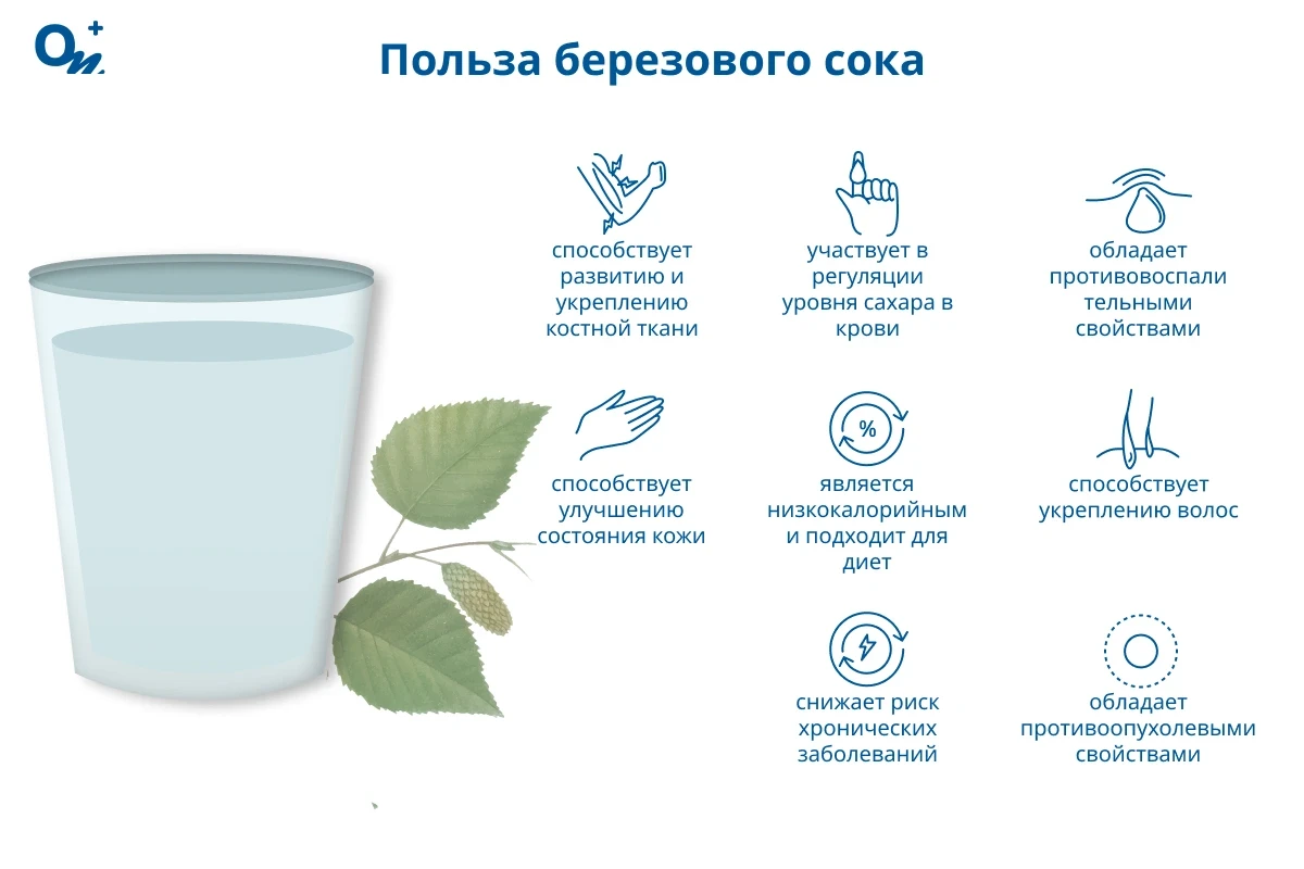 Польза березового сока