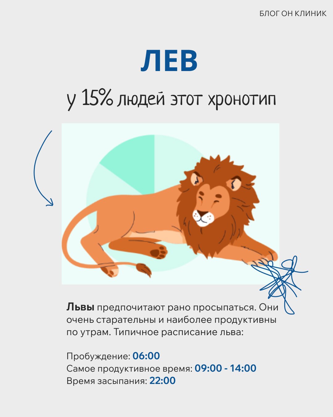 Хронотип «Лев»
