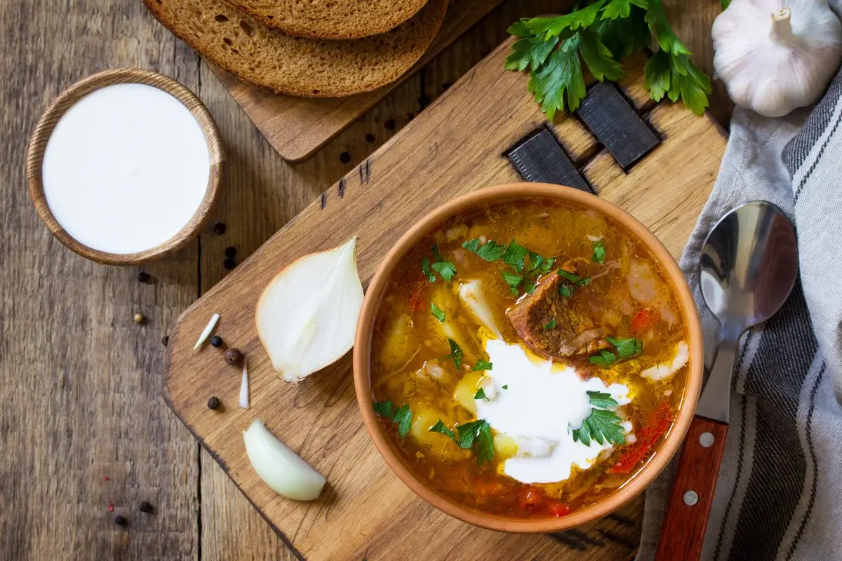 Капустняк из квашеной капусты