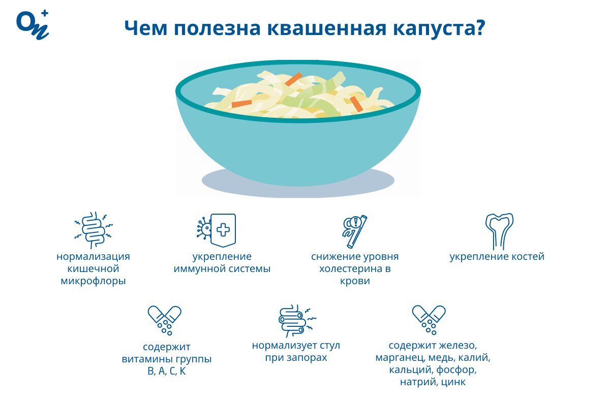 Чем полезна квашеная капуста?