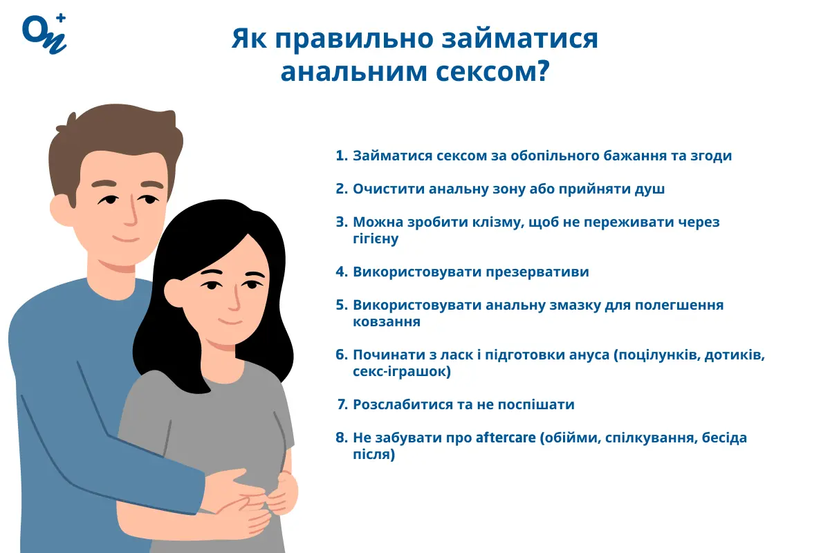Як правильно займатися анальним сексом?