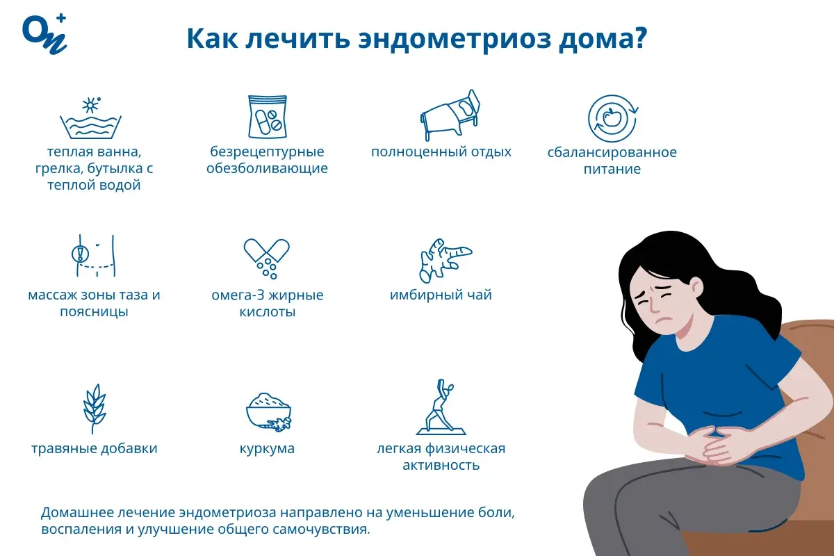 Как лечить эндометриоз дома?