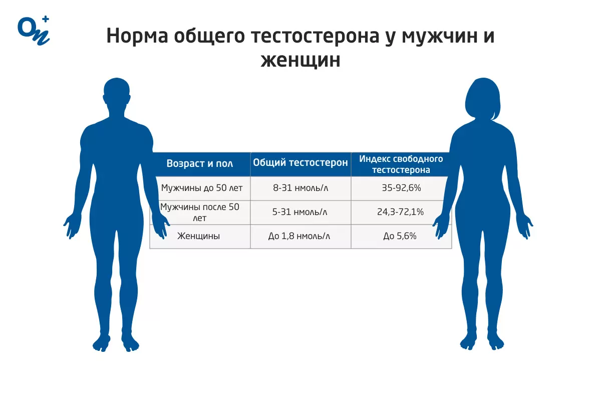 Влияние тестостерона на жизнь мужчины и женщины — блог медицинского центра  ОН Клиник