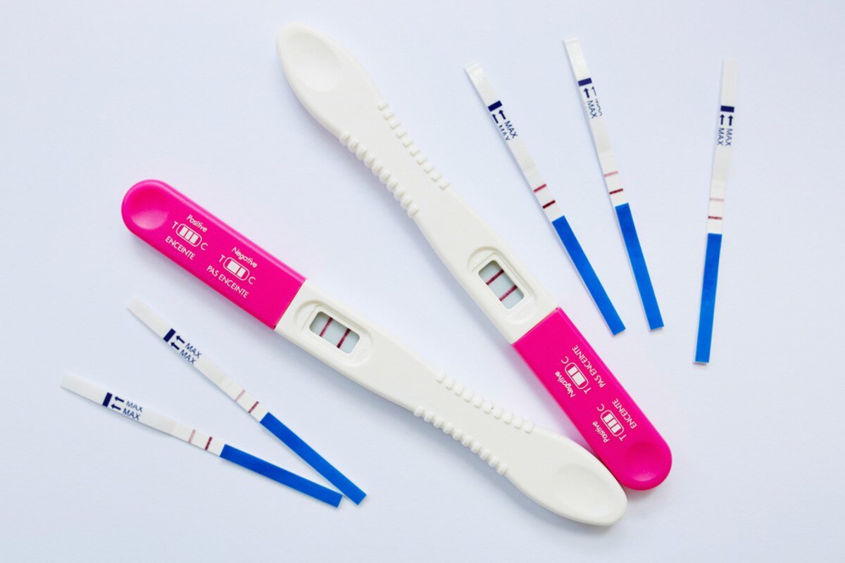 Тест-смужка для визначення вагітності