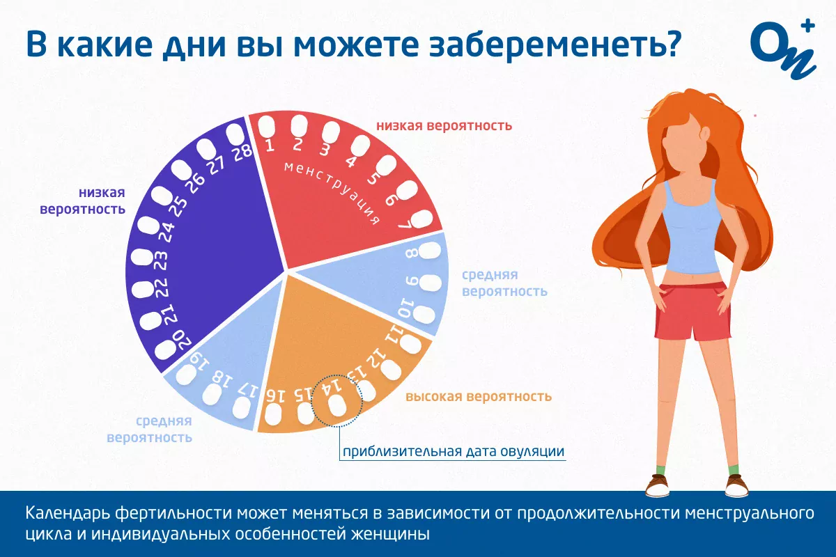 В какие дни вы можете забеременеть — блог медицинского центра ОН Клиник