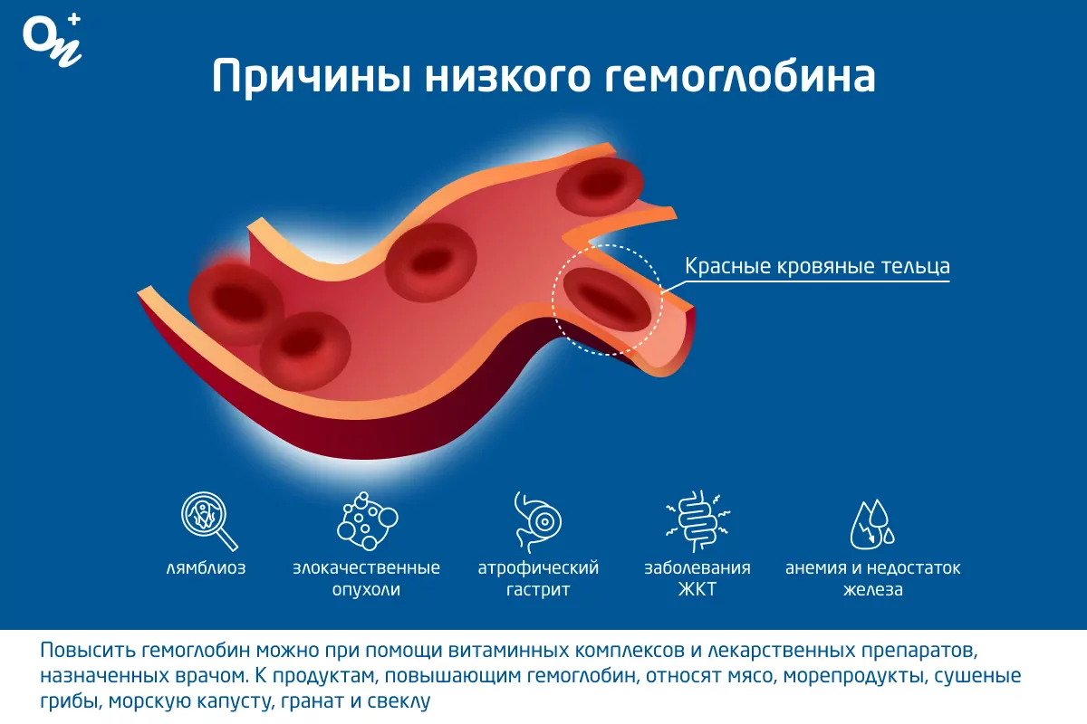 Blog | Что вызывает низкий гемоглобин? Каковы симптомы?