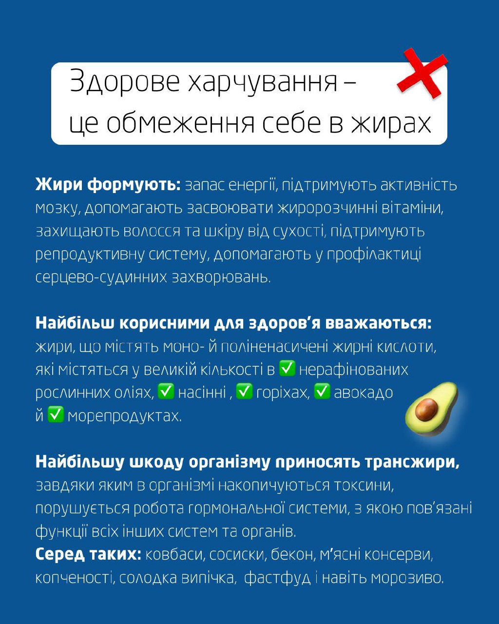 Чи треба обмежувати вживання жирів?