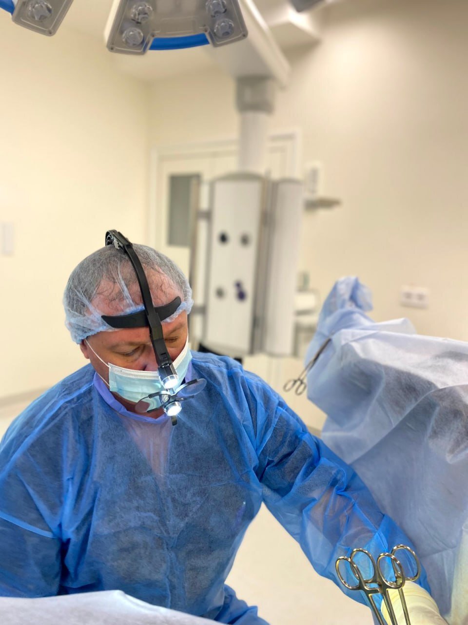 Дмитро Владиславович під час однієї з недавніх операцій