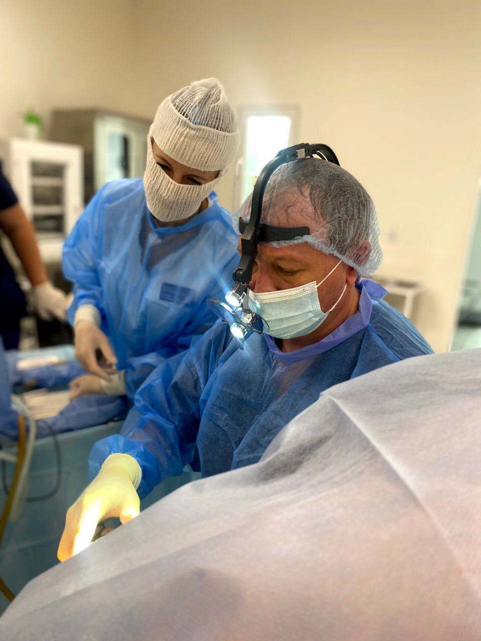 Дмитро Владиславович під час однієї з недавніх операцій