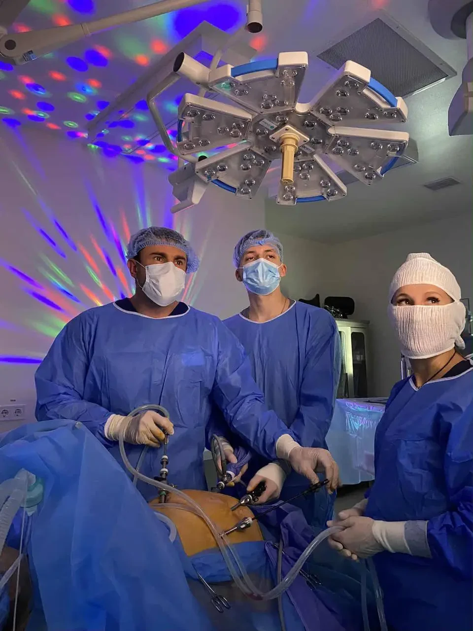 Євген Іванович зі своєю командою під час однієї з операцій