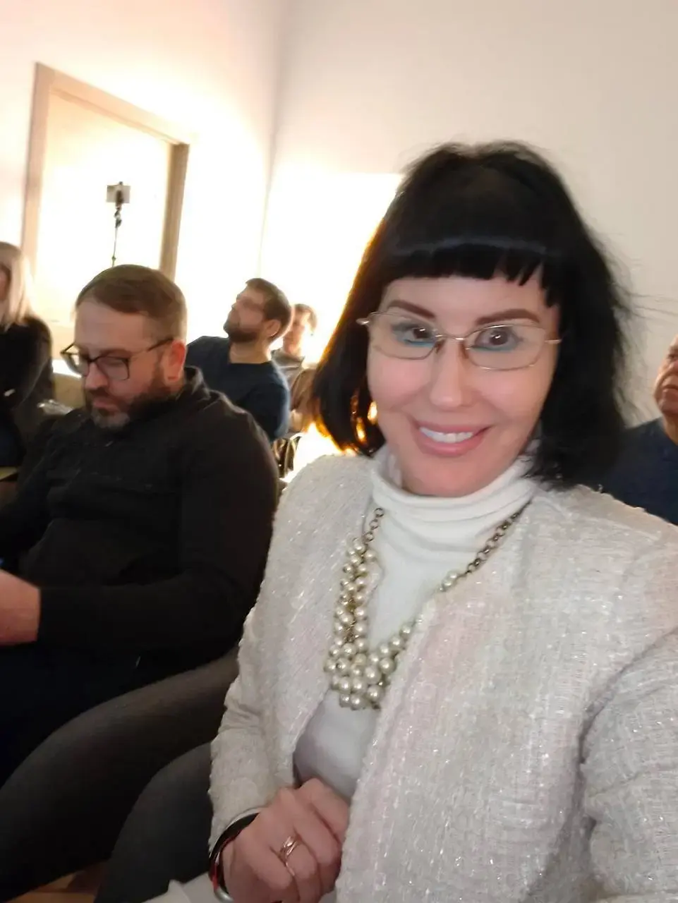 Анна Руфанова на навчанні з ботулінотерапії