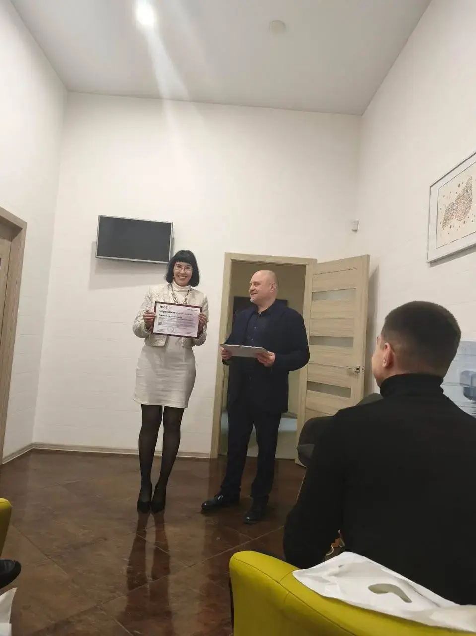 Анна Руфанова на практичних курсах з проктології